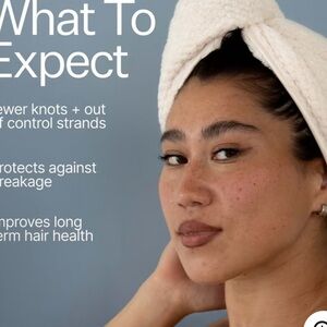 Act & Acre Hair Wrap Soft Quick-Dry Towel ‘n Tote NEW (from Anthropologie)